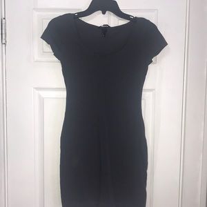 Grey body con dress